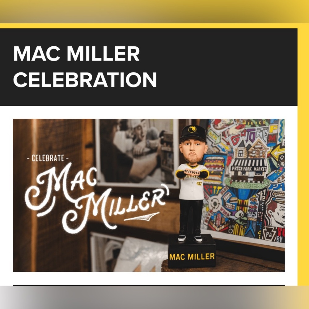 Mac Miller Limited Edition Bobblehead